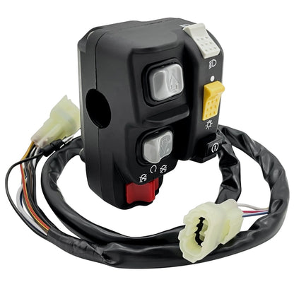 MATI Left Handlebar Switch Start Stop Headlight for Honda TRX450ES Foreman 1998-2001 TRX450FE 2002-2004 V1189-LWWAL-20260327-03967