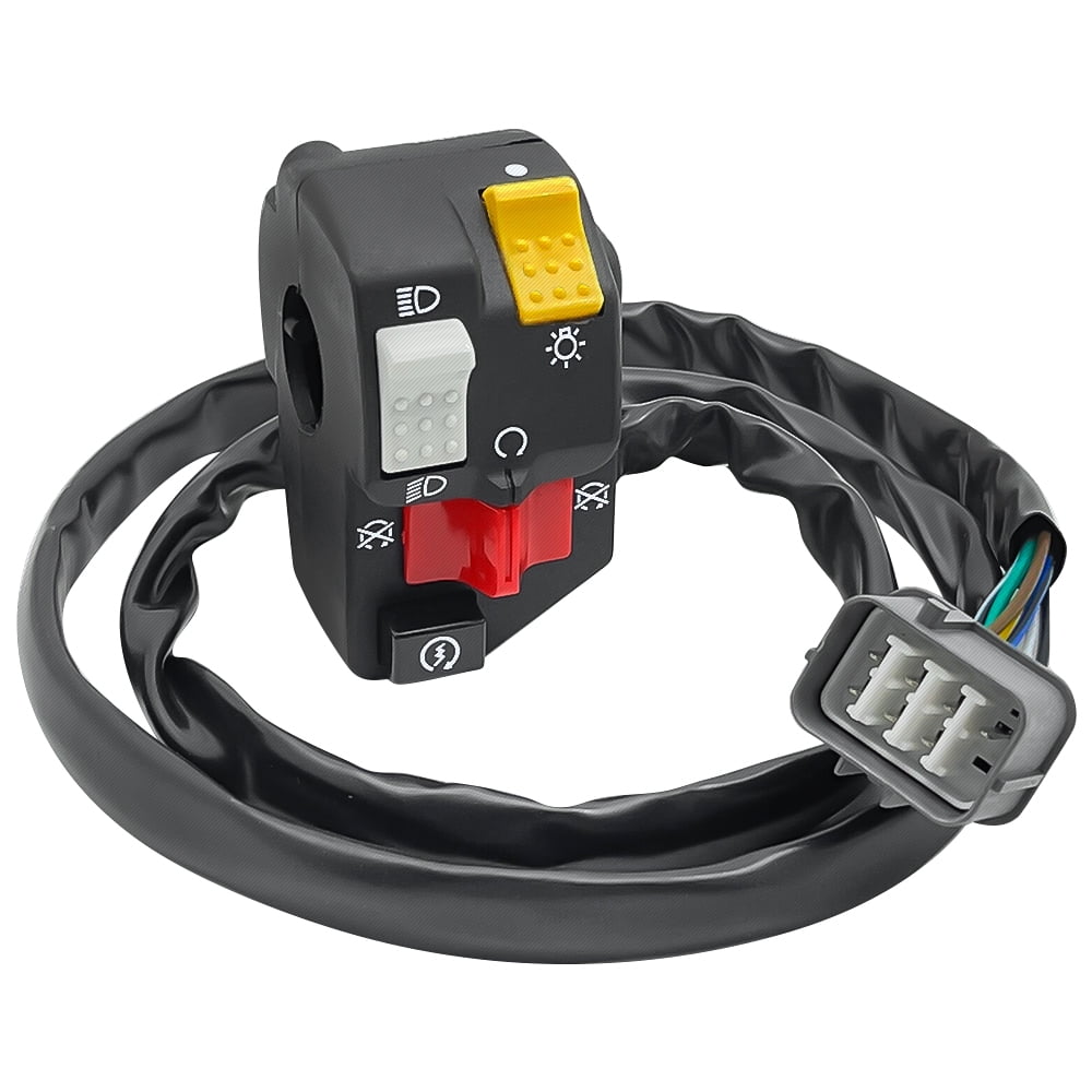MATI Handlebar Switch Start Stop Headlight for Honda TRX350TM TRX350FM Fourtrax Rancher 2000-2005 V1189-LWWAL-20260327-03968