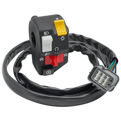 MATI Handlebar Switch Start Stop Headlight for Honda TRX350TM TRX350FM Fourtrax Rancher 2000-2005 V1189-LWWAL-20260327-03968
