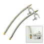 2 Pieces Dual Wheel Valve Stem Extender Extention 9.8' Stainless Steel Flexible V1189-LWWAL-20260327-03991