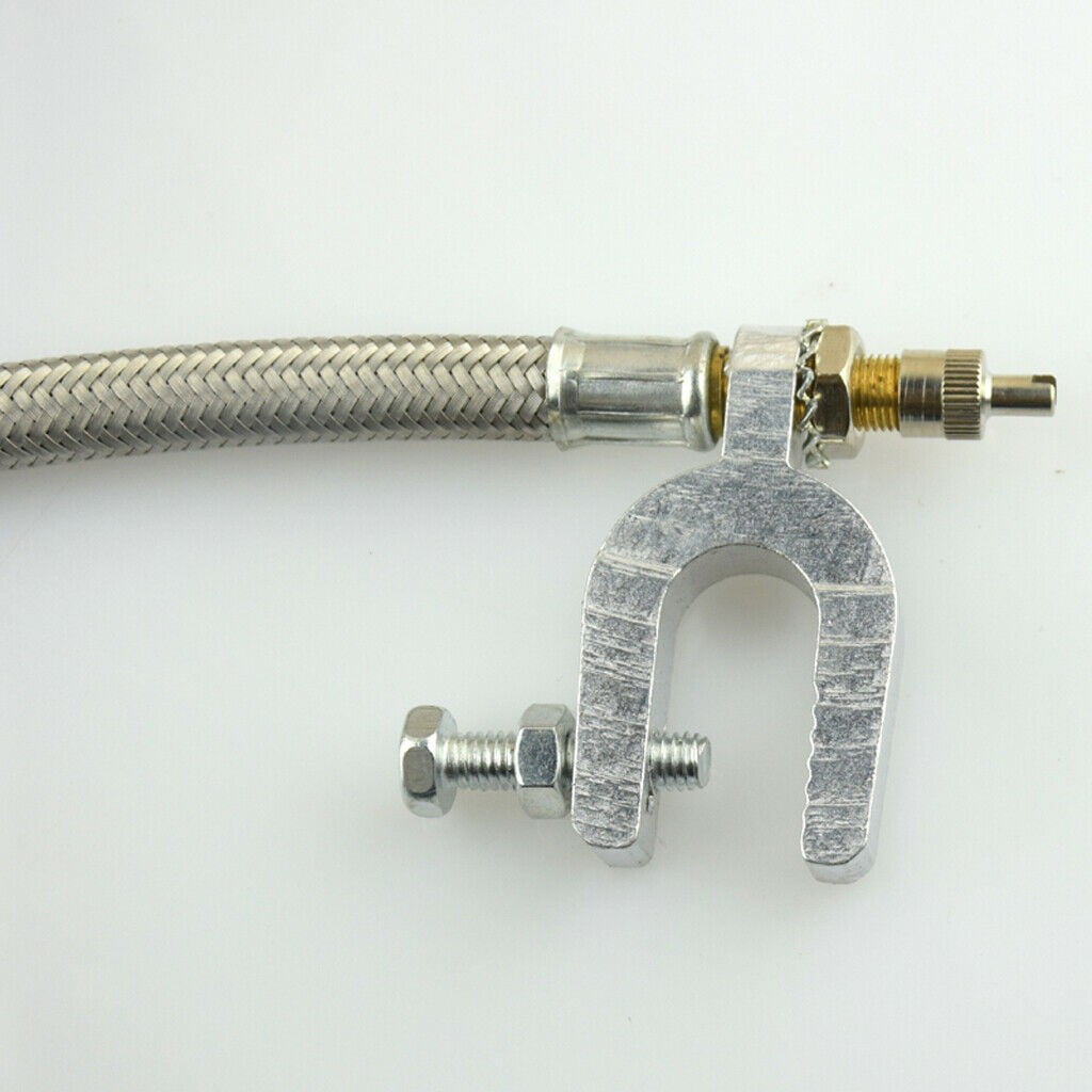 2 Pieces Dual Wheel Valve Stem Extender Extention 9.8' Stainless Steel Flexible V1189-LWWAL-20260327-03991