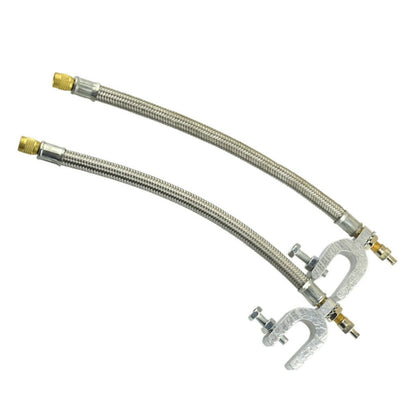 2 Pieces Dual Wheel Valve Stem Extender Extention 9.8' Stainless Steel Flexible V1189-LWWAL-20260327-03991