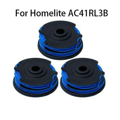3 Pack For Homelite AC41RL3B autofeed dual .065" String Trimmer Spool Line 3PCS V1189-LWWAL-20260327-03993