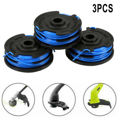 3 Pack For Homelite AC41RL3B autofeed dual .065" String Trimmer Spool Line 3PCS V1189-LWWAL-20260327-03993
