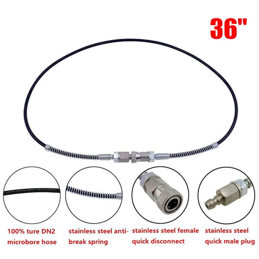 Pcp Dn2 36" Microbore Hose For Air Fill Station / Charging Adaptor V1189-LWWAL-20260327-04001