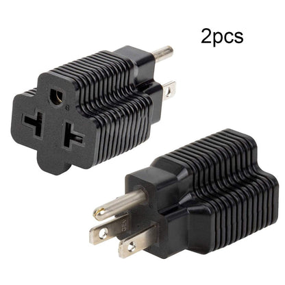 Household Electrical Adapter Nema 5-20R To Nema 5-15P Conversion Plug 2Pcs V1189-LWWAL-20260327-04011