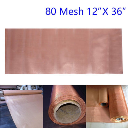 12*36Inches Copper 80 Mesh 200 Dry Sift Filter Screen V1189-LWWAL-20260327-04013