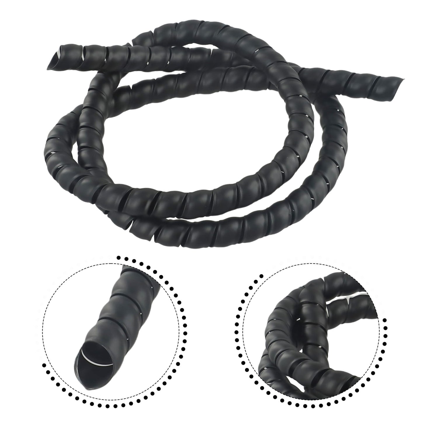 Wire Protector Hydraulic Hose Spiral Wound Wire Protector Cable Management Tube D10Mm D12Mm V1189-LWWAL-20260327-04016