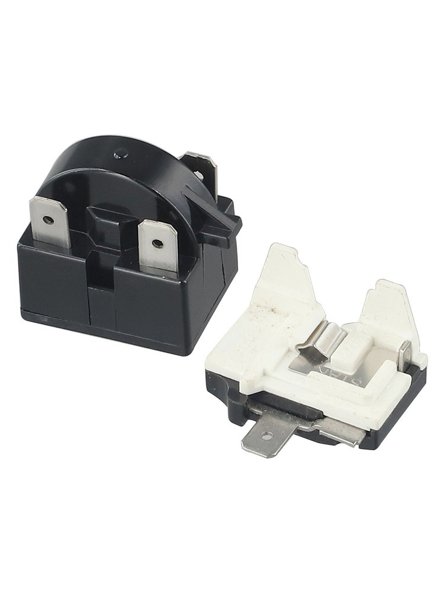 Refrigerator Ptc Starter Relay Replacement 2 Pins Compressor Overload Protector 1Pin-12Ohm+1/2Hp V1189-LWWAL-20260327-04020
