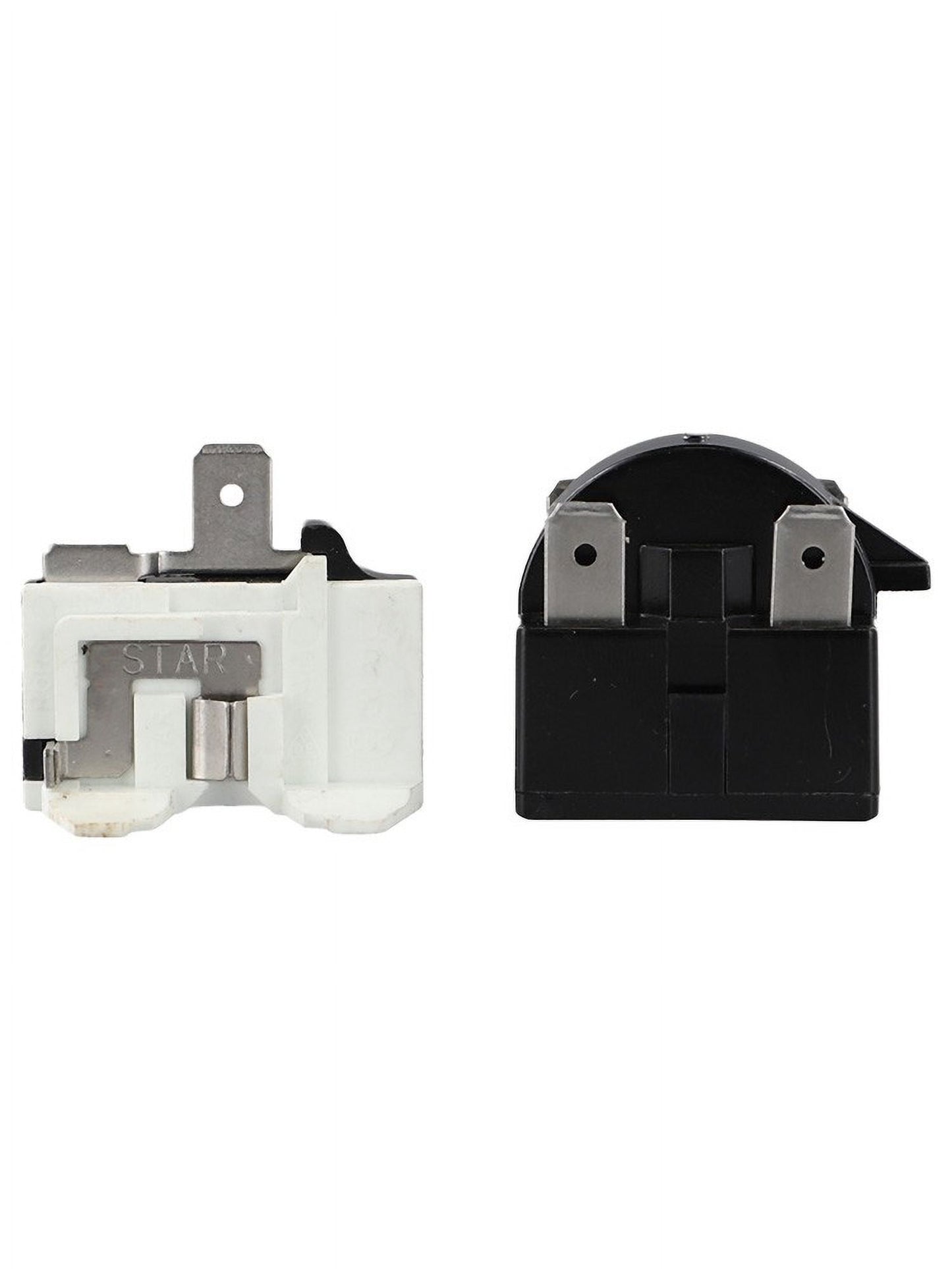 Refrigerator Ptc Starter Relay Replacement 2 Pins Compressor Overload Protector 1Pin-12Ohm+1/2Hp V1189-LWWAL-20260327-04021