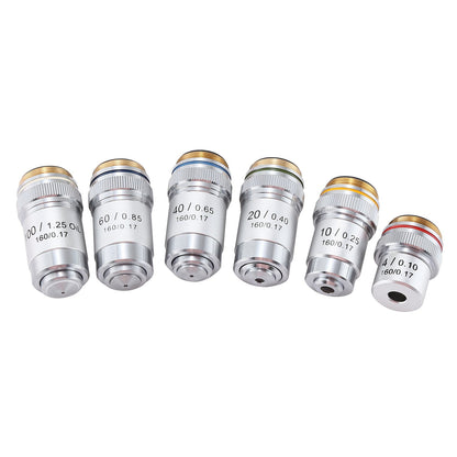 4X 10X 20X 40X 60X 100X 195 Achromatic Microscope Objective 40X V1189-LWWAL-20260327-04025