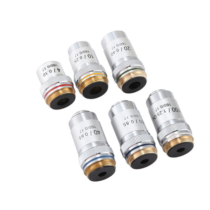 4X 10X 20X 40X 60X 100X 195 Achromatic Microscope Objective 40X V1189-LWWAL-20260327-04025