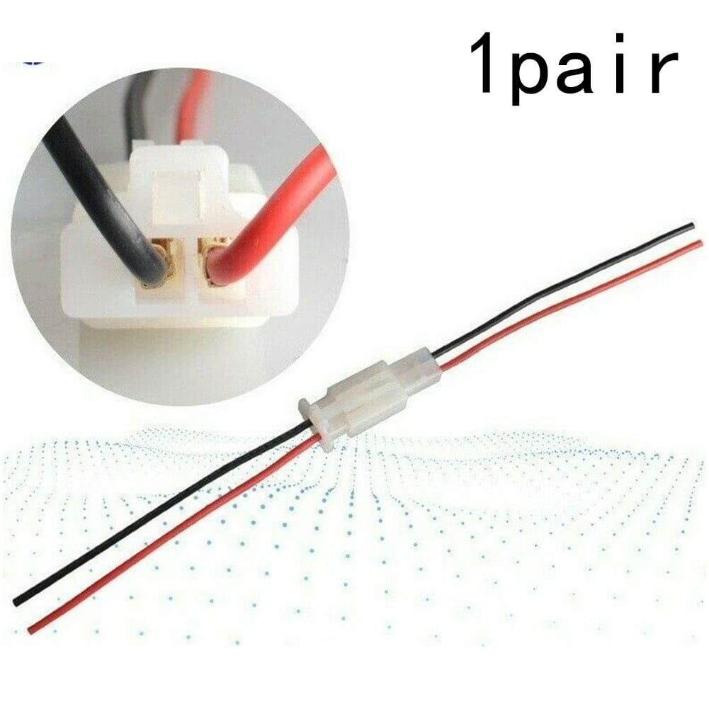 Automotive Connector Car Motorcycle Electrical Plug Socket Kit 2/3/4 Pin Way 2P V1189-LWWAL-20260327-04029