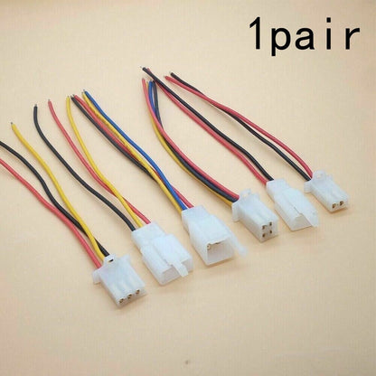 Automotive Connector Car Motorcycle Electrical Plug Socket Kit 2/3/4 Pin Way 2P V1189-LWWAL-20260327-04029