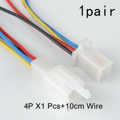 Automotive Connector Car Motorcycle Electrical Plug Socket Kit 2/3/4 Pin Way 2P 4P V1189-LWWAL-20260327-04031