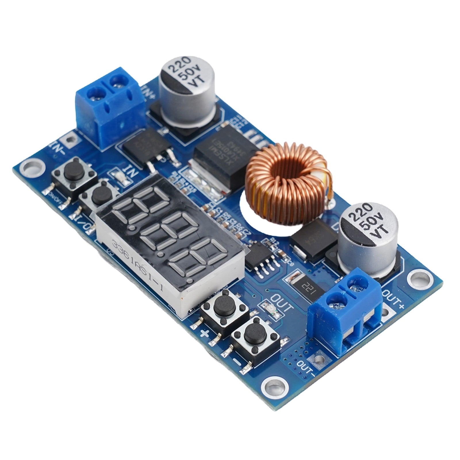 5A 75W Cnc Dc-Dc Adjustable Step-Down Module Cnc Power Supply with Voltmeter V1189-LWWAL-20260327-04035