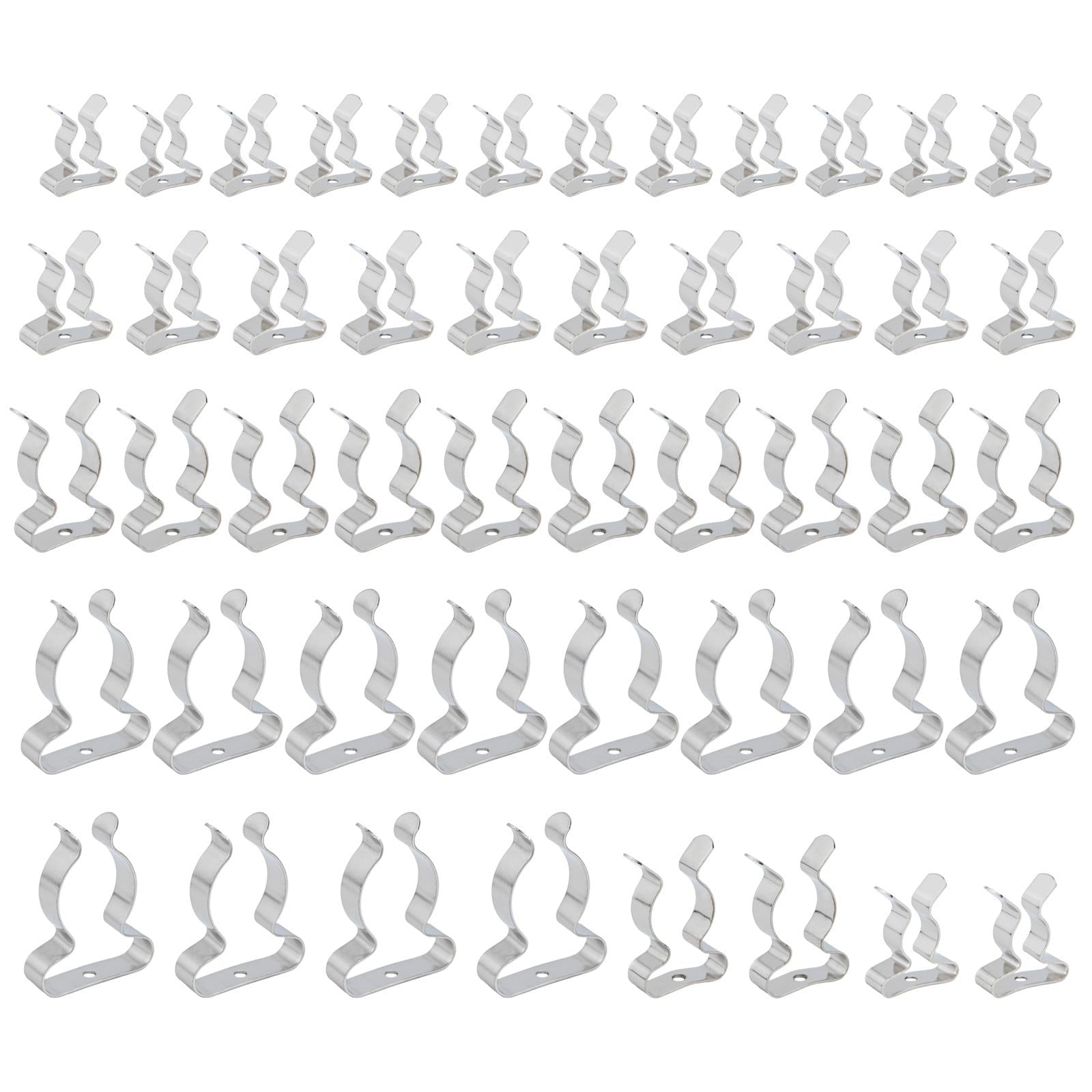 48 X Assorted Tool Spring Terry Clips Heavy Duty Storage Or Shed Garage V1189-LWWAL-20260327-04042