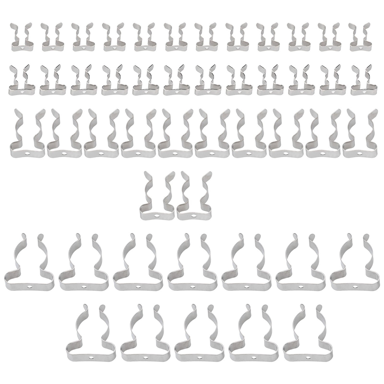 48 X Assorted Tool Spring Terry Clips Heavy Duty Storage Or Shed Garage V1189-LWWAL-20260327-04042