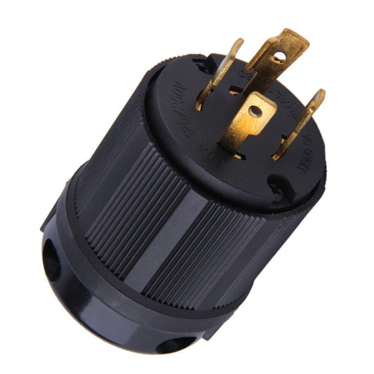 Locking Nema L14-30P Lock Plug 30A 125-250V 4 Prong For Generator Cord V1189-LWWAL-20260327-04043