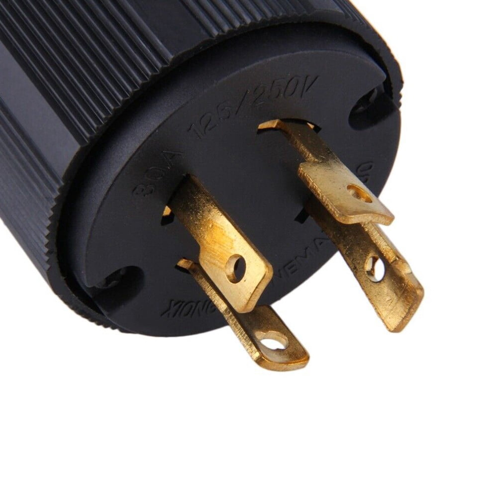 Locking Nema L14-30P Lock Plug 30A 125-250V 4 Prong For Generator Cord V1189-LWWAL-20260327-04043