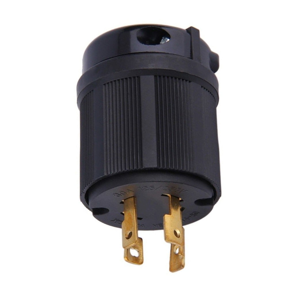 Locking Nema L14-30P Lock Plug 30A 125-250V 4 Prong For Generator Cord V1189-LWWAL-20260327-04043
