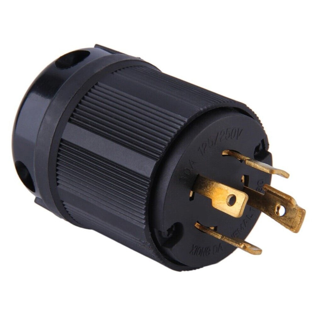 Locking Nema L14-30P Lock Plug 30A 125-250V 4 Prong For Generator Cord V1189-LWWAL-20260327-04043