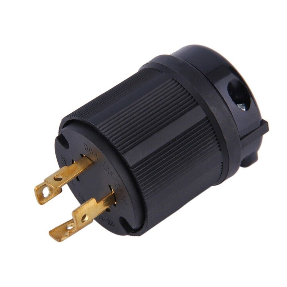 Locking Nema L14-30P Lock Plug 30A 125-250V 4 Prong For Generator Cord V1189-LWWAL-20260327-04043