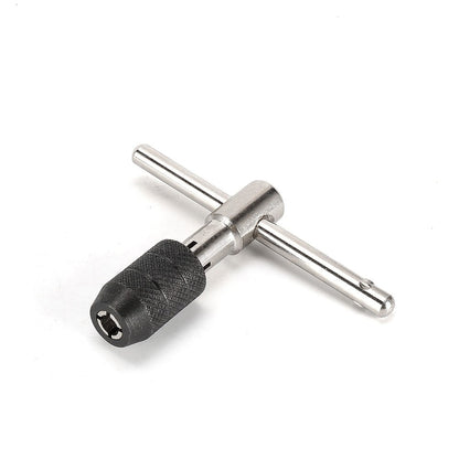 6Pcs for M3-M8 Tap Drill Set T Handle Ratchet Tap Wrench Machinist Tool with Screw V1189-LWWAL-20260327-04046