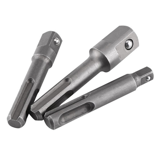 3Pcs for Sds Plus Shank Socket Driver Adapter Power Drill Bit Chuck Extensionadapter V1189-LWWAL-20260327-04048