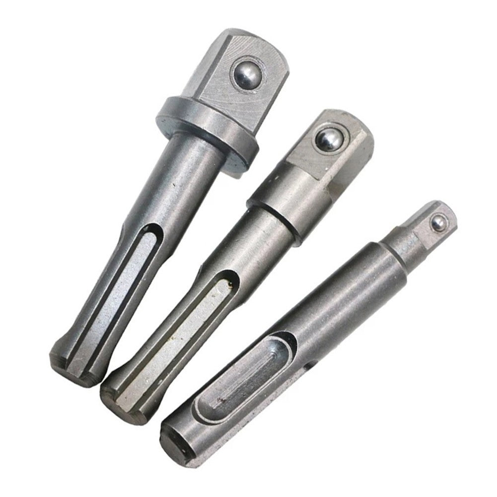 3Pcs for Sds Plus Shank Socket Driver Adapter Power Drill Bit Chuck Extensionadapter V1189-LWWAL-20260327-04048
