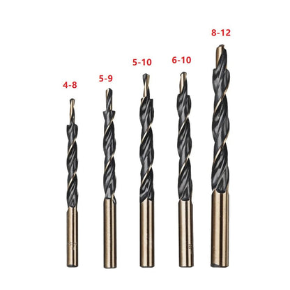 Step Drill Bits Manual Pocket Hole Jig 8-4/9-5/10-5/10-6/12-8Mm Woodworking Tool 45421 45516 V1189-LWWAL-20260327-04056