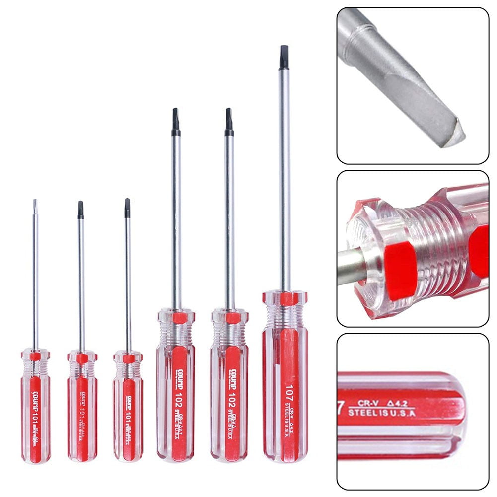 6Pcs Triangle Screwdriver Triangle Drive Screwdriver Removal Repair Tool 1.8-4.2 V1189-LWWAL-20260327-04057
