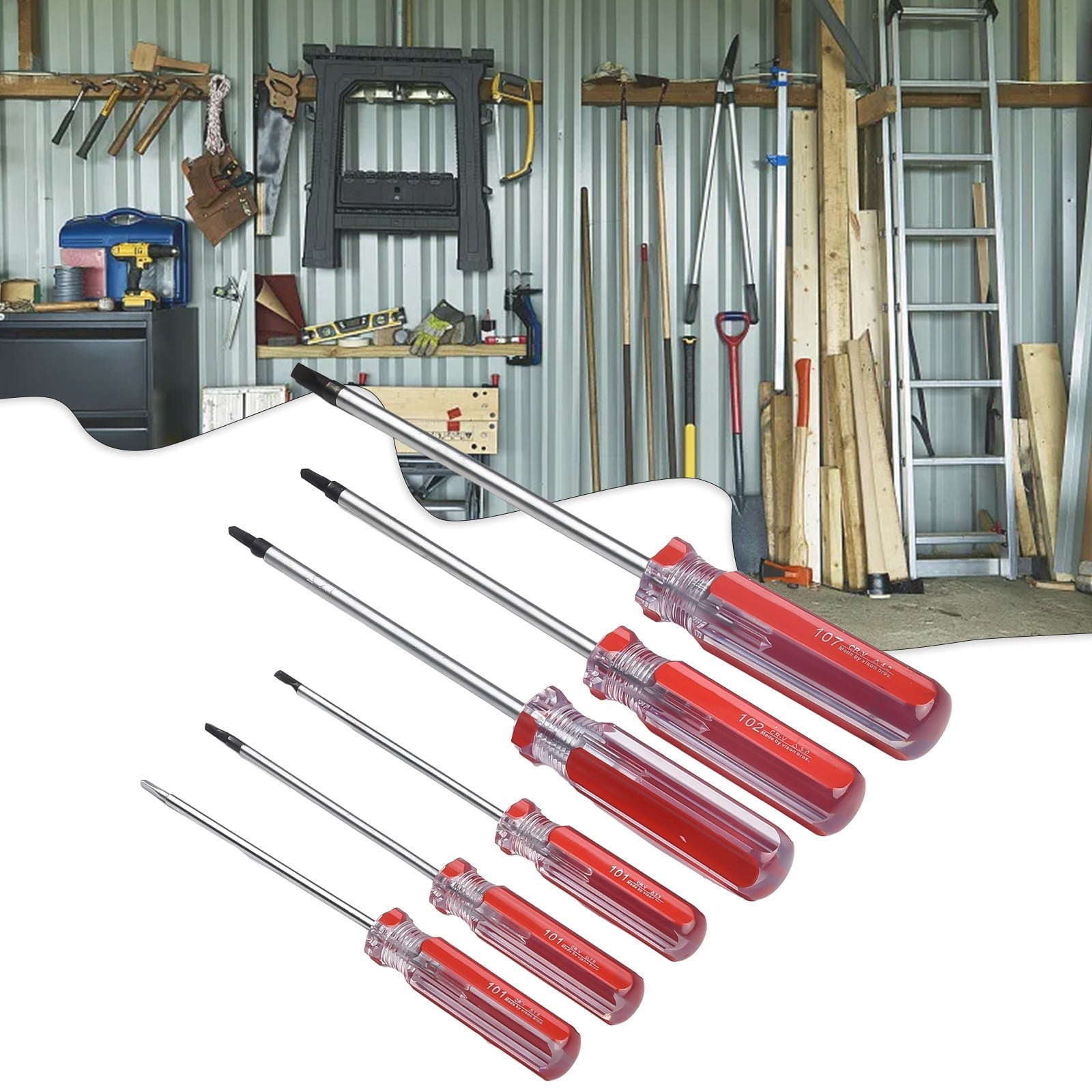 6Pcs Triangle Screwdriver Triangle Drive Screwdriver Removal Repair Tool 1.8-4.2 V1189-LWWAL-20260327-04057
