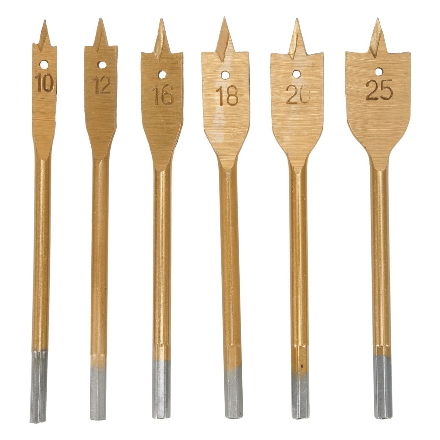 6Pcs Spade Flat Wood Drill Bit Woodworking Hex Shank Metric 10-25Mm V1189-LWWAL-20260327-04059