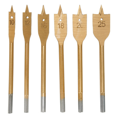6Pcs Spade Flat Wood Drill Bit Woodworking Hex Shank Metric 10-25Mm V1189-LWWAL-20260327-04059