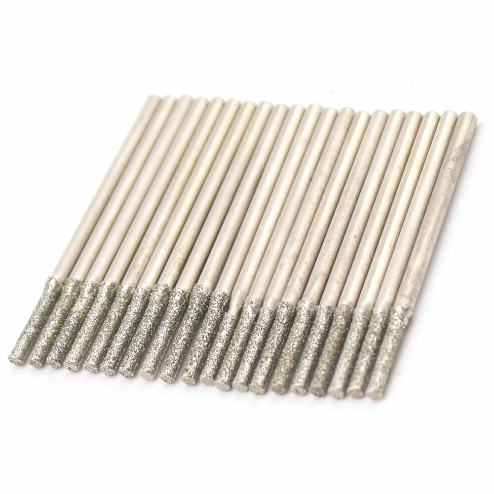 30Pcs 2.0Mm Diamond Saw Drill Hole Cutter Coated Solid Bits for Gemstone V1189-LWWAL-20260327-04061