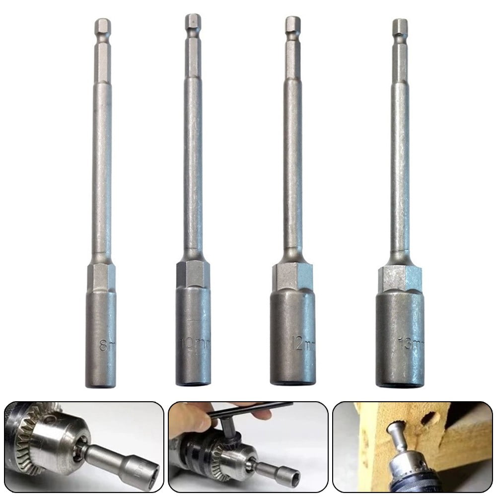 1Pc 150Mm Hexagon Nut Driver Drill Bit Adapter Socket Wrench Extension Sleeve 9Mm Smile Home 19Mm V1189-LWWAL-20260327-04066