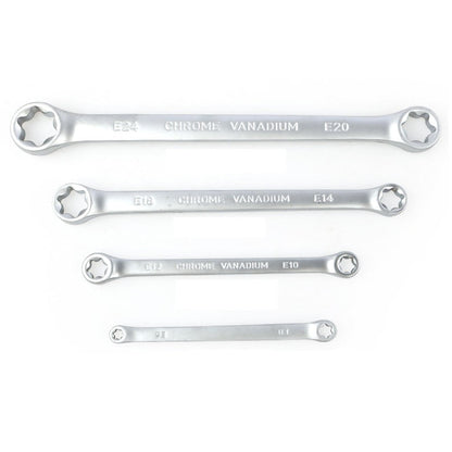 4Pcs Star Double Torx Wrench Spanner E6- E24 E-Type Double-Ended Hexagon V1189-LWWAL-20260327-04070