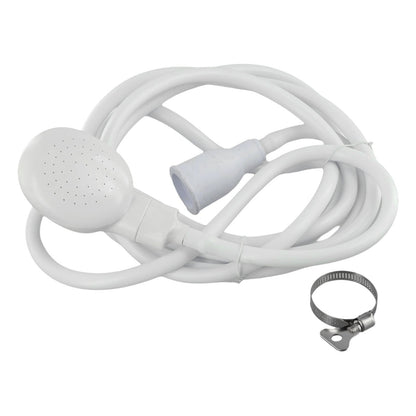 Push On Shower Hose & Head for Single Tap Spray Mixer Tap Bath Tap Kitchen 2M V1189-LWWAL-20260327-04071
