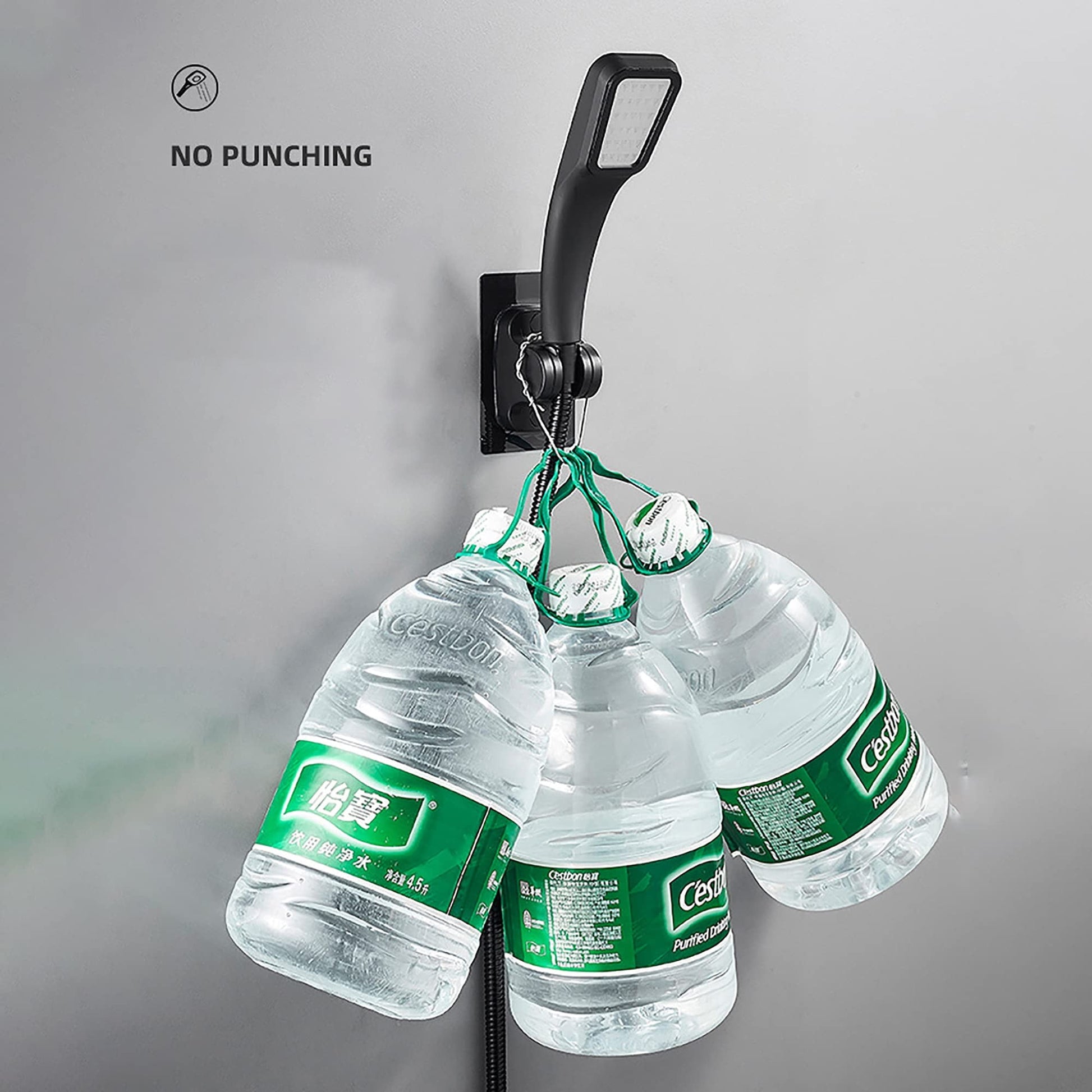 Large Wall Mount Strong Adhesive Waterproof Handheld Shower Holder,Shower Head V1189-LWWAL-20260327-04072