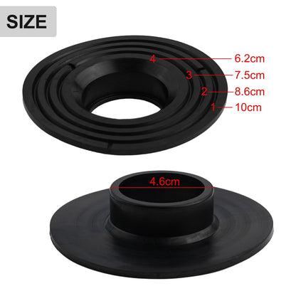 Floor Drain Reducer Silicone Adaptor 2' to 4' Hole V1189-LWWAL-20260327-04075