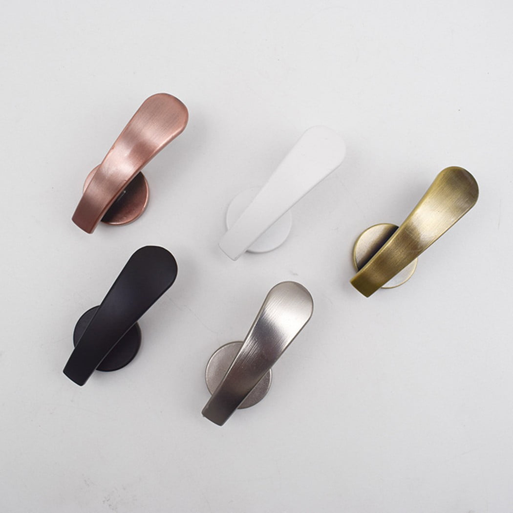 Self-Adhesive Wall Hooks - Fabric Curtain Tie Back Stick On Drape Holder Durab Rose Gold 2# V1189-LWWAL-20260327-04078
