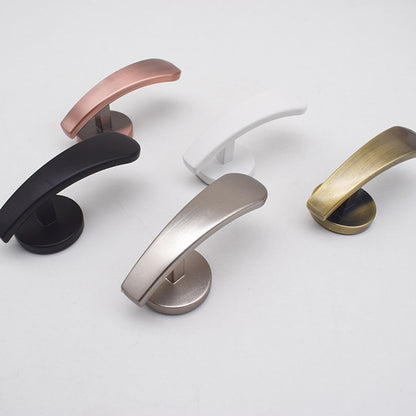 Self-Adhesive Wall Hooks - Fabric Curtain Tie Back Stick On Drape Holder Durable Rose Gold 2# Silver V1189-LWWAL-20260327-04079