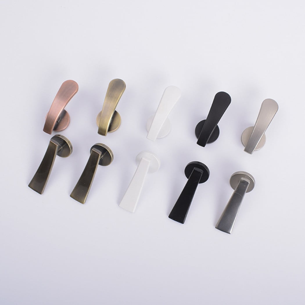 Self-Adhesive Wall Hooks - Fabric Curtain Tie Back Stick On Drape Holder Durable Rose Gold 2# White 2# V1189-LWWAL-20260327-04080