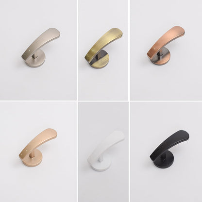 Self-Adhesive Wall Hooks - Fabric Curtain Tie Back Stick On Drape Holder Durable Rose Gold 2# White 2# V1189-LWWAL-20260327-04080