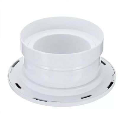 6Inch Round Air Vent Adjustable Rotatable Ball Jet Air Diffuser Soffit Vent Ventilation Ducting Hose Louver V1189-LWWAL-20260327-04091
