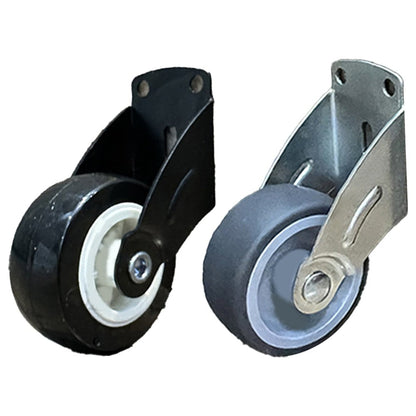 Adjustable Anti Droop Door Support Wheel With Rubber Wheels And Steel Frame Gray Black V1189-LWWAL-20260327-04092