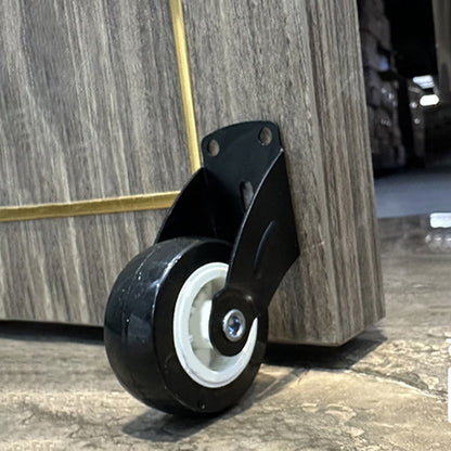 Adjustable Anti Droop Door Support Wheel With Rubber Wheels And Steel Frame Gray V1189-LWWAL-20260327-04093