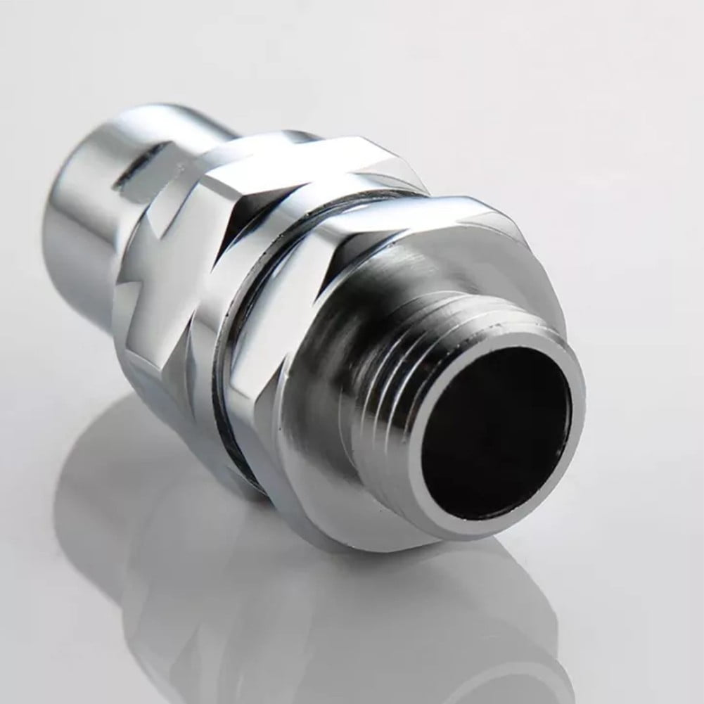 Shower Head Swivel Ball Adapter Connector Ball Joint Brass Shower Extension V1189-LWWAL-20260327-04095