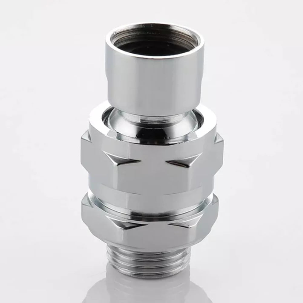 Shower Head Swivel Ball Adapter Connector Ball Joint Brass Shower Extension V1189-LWWAL-20260327-04095